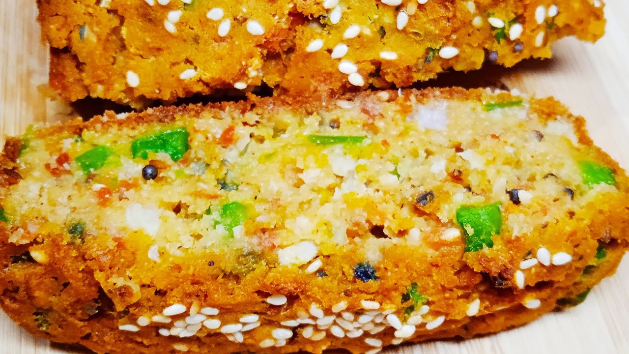 Savoury Semolina Cake| Healthy Eggless Vegetables Cake| Tea Time Savory Rava Cake| Suji Cake Recipe