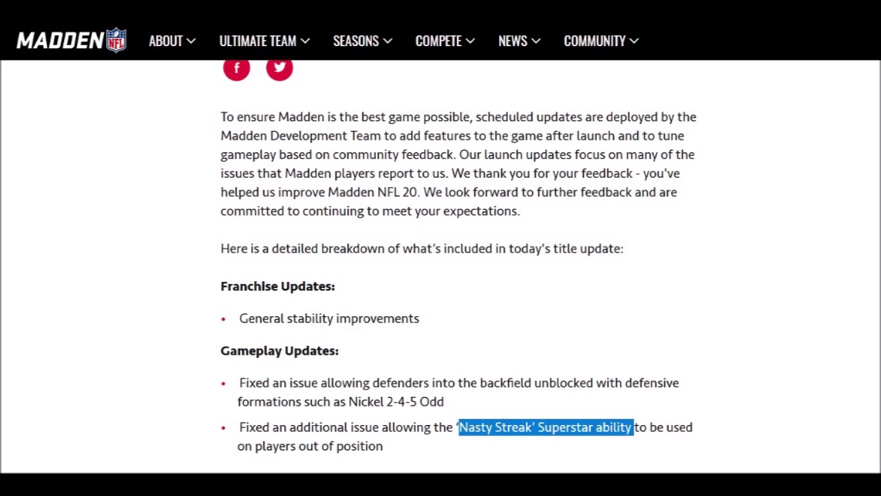 Madden 20 - This Patch Is Insane