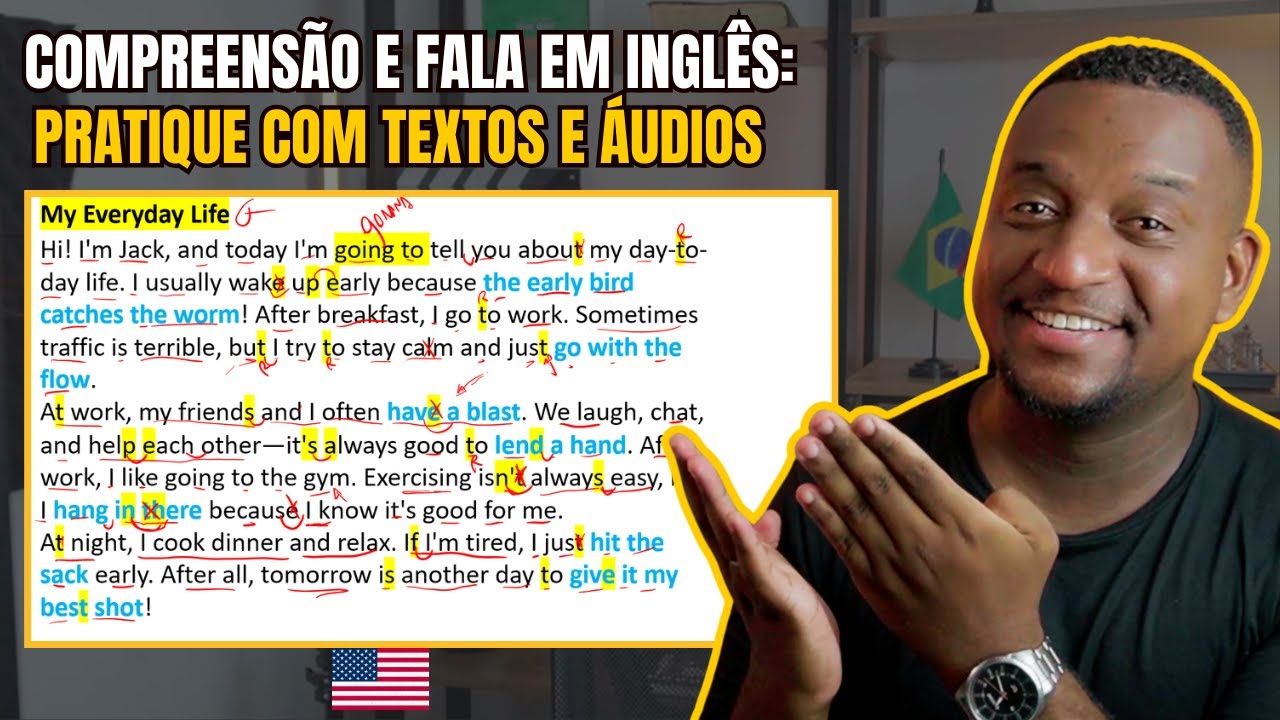 Pratique e Melhore Seu Inglês com Leitura Guiada - Texto + Áudio