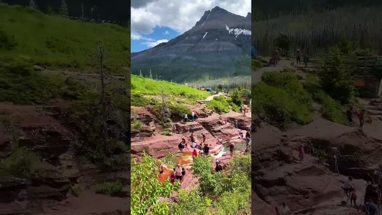 Red Rock Canyon, Waterton, Alberta, Canada.