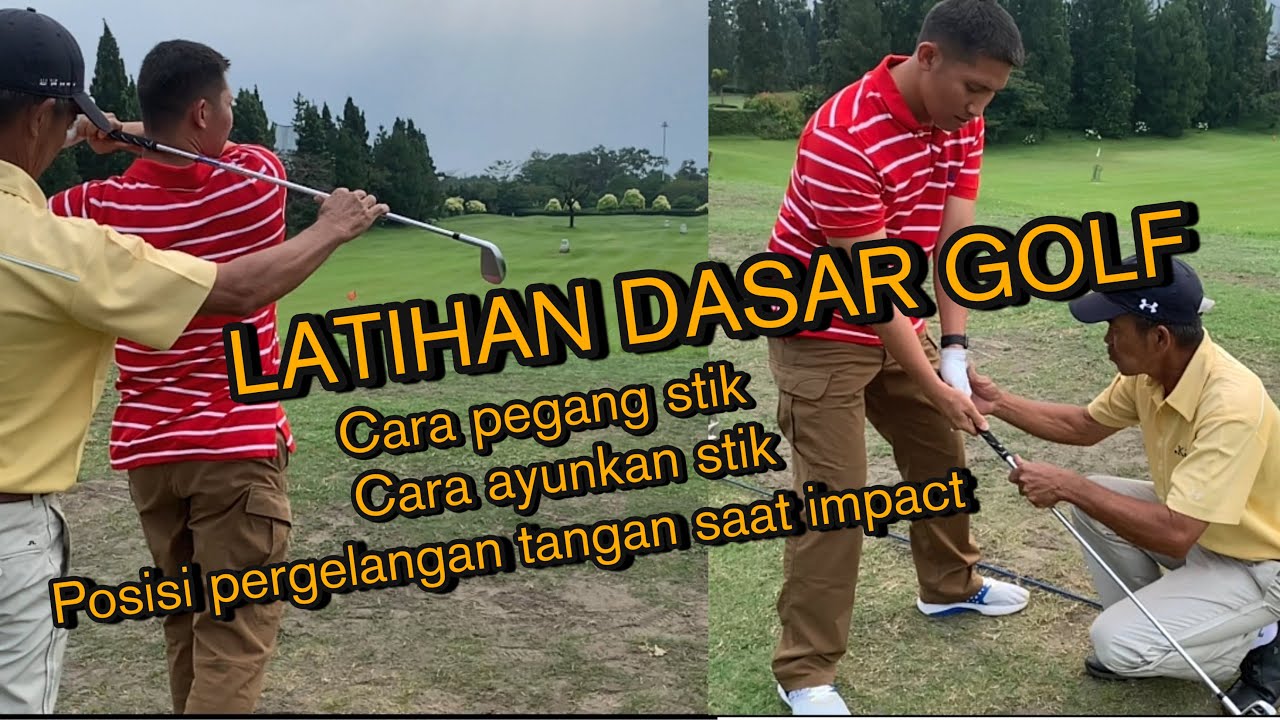 Latihan dasar Golf bagi pemula (pelatih non profesional alias bakat alam)