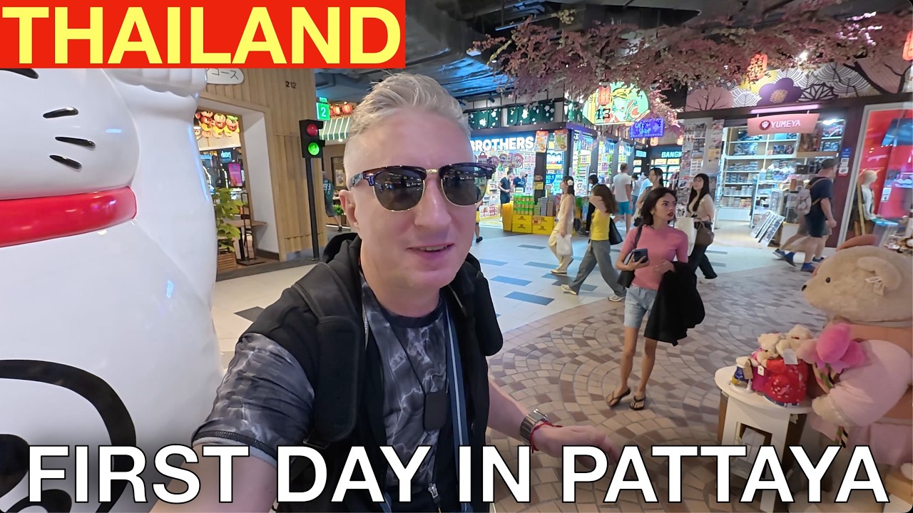Our First Day in Pattaya 🇹🇭 What Really Happens Here After Sunset?