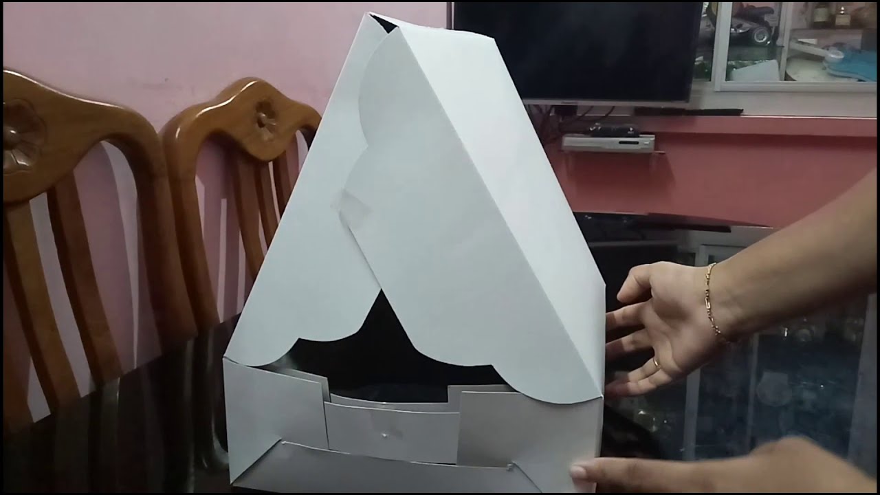 Doll cake /tall cake box tutorial PART -1
