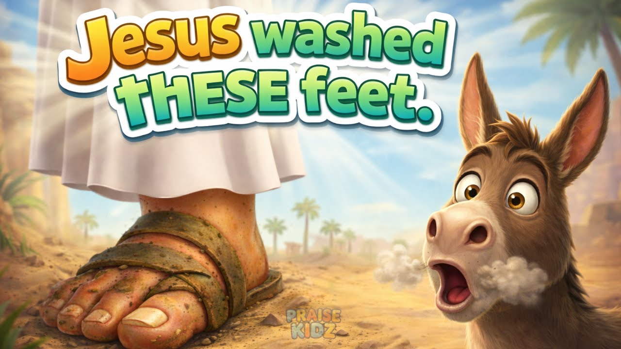 🎶 Bible Song for Kids – Serve Like Jesus (Sandals & Toes) | Christian Kids Music
