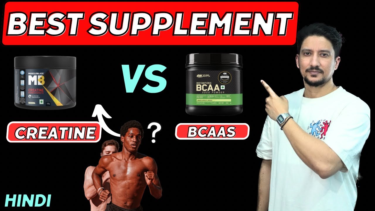 Best Supplements For Running | Workout | BCAAs vs Creatine | Hindi