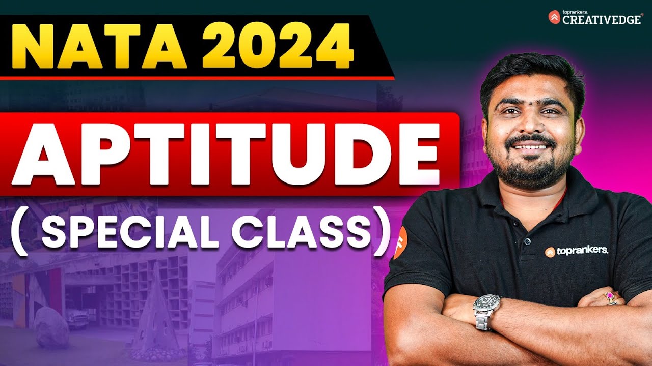 Master Aptitude for NATA 2024 | Special Class for NATA Aptitude Preparation