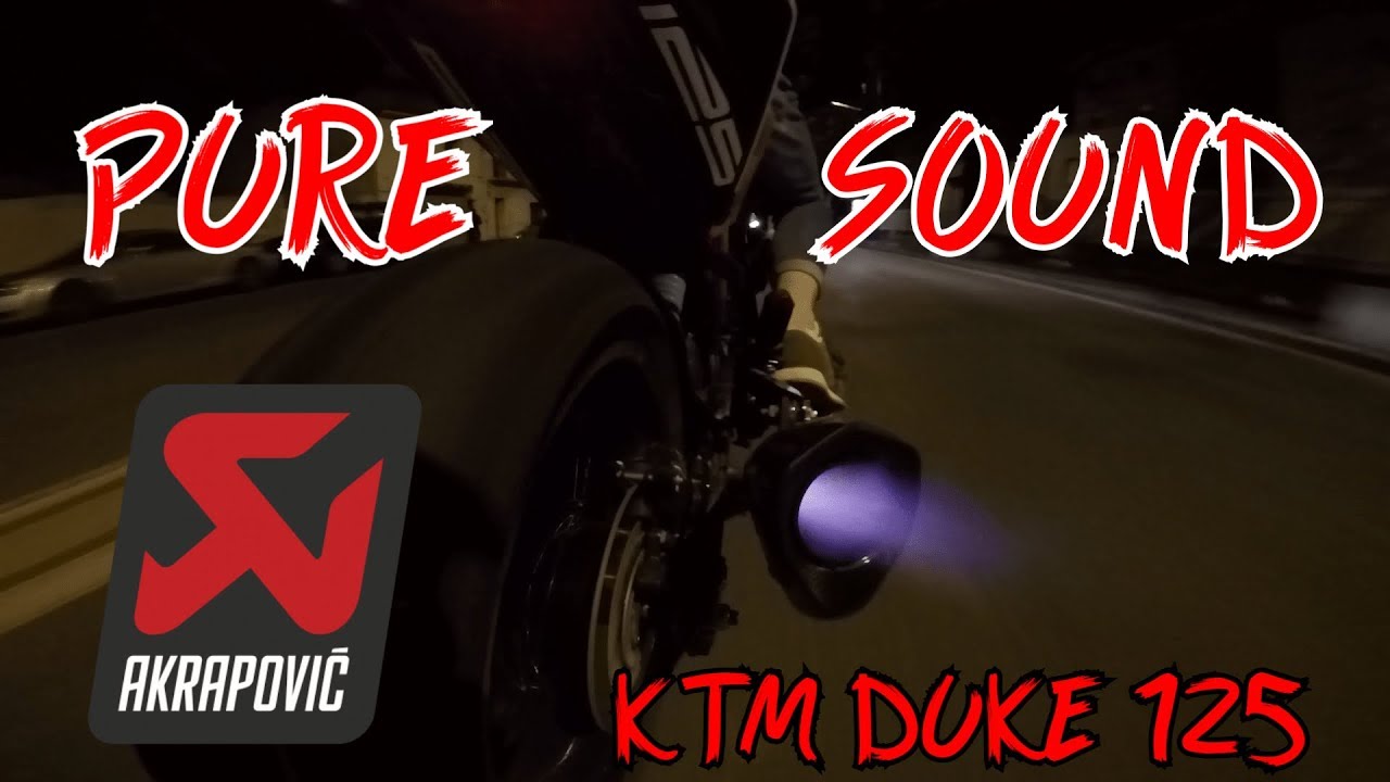 PAIKA BIKE - THE PURE SOUND#1 / KTM DUKE 125 AKRAPOVIC 2017