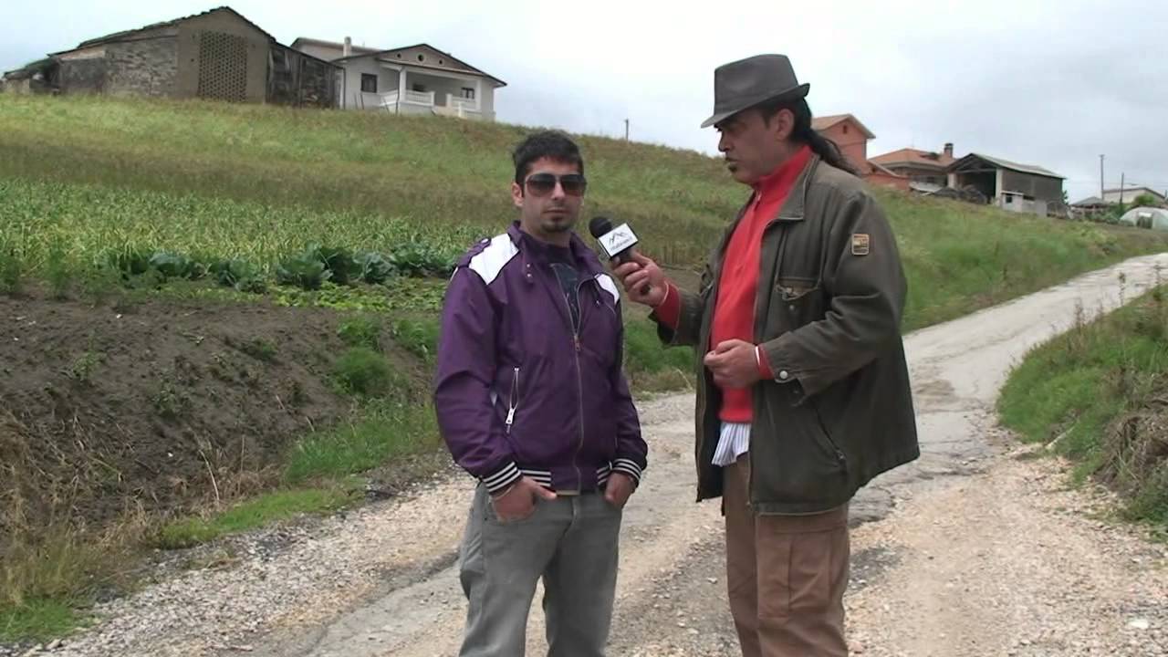 Il Pollice - Strada dissestata località Cervo