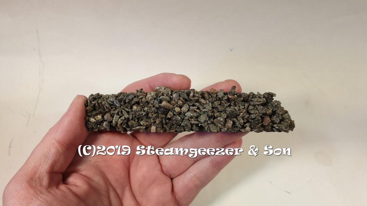 Building a 1/35 scale dry stone wall for an upcoming diorama project