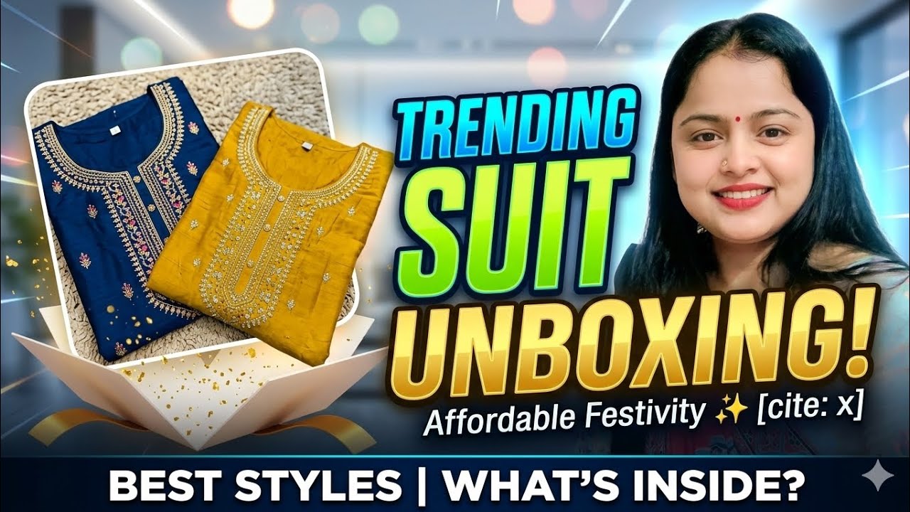 Latest Party Wear Suit Unboxing | New Stock Just Arrived