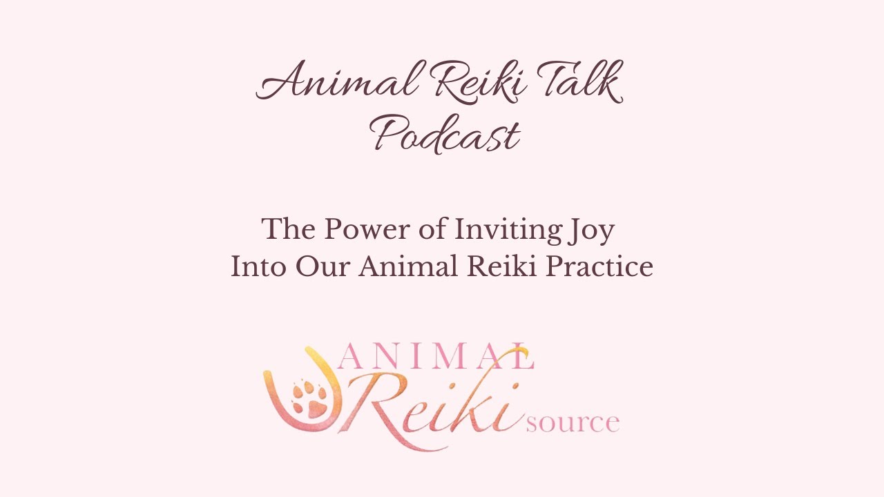 The Power of Inviting Joy Into Our Animal Reiki Practice | Animal Reiki Talk