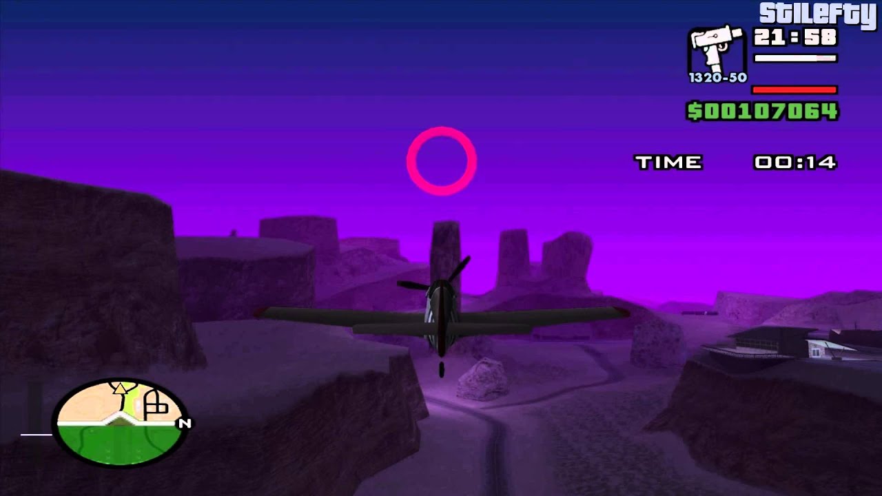 GTA San Andreas - Mission #69 - Learning to Fly [Gold Medals]