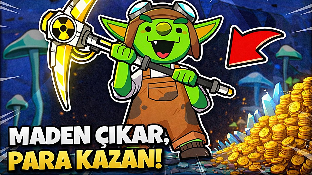 ALTIN MADENİNDE GELİŞMİŞ BİR GOBLİN / Rock Bottom Türkçe Oynanış 2026