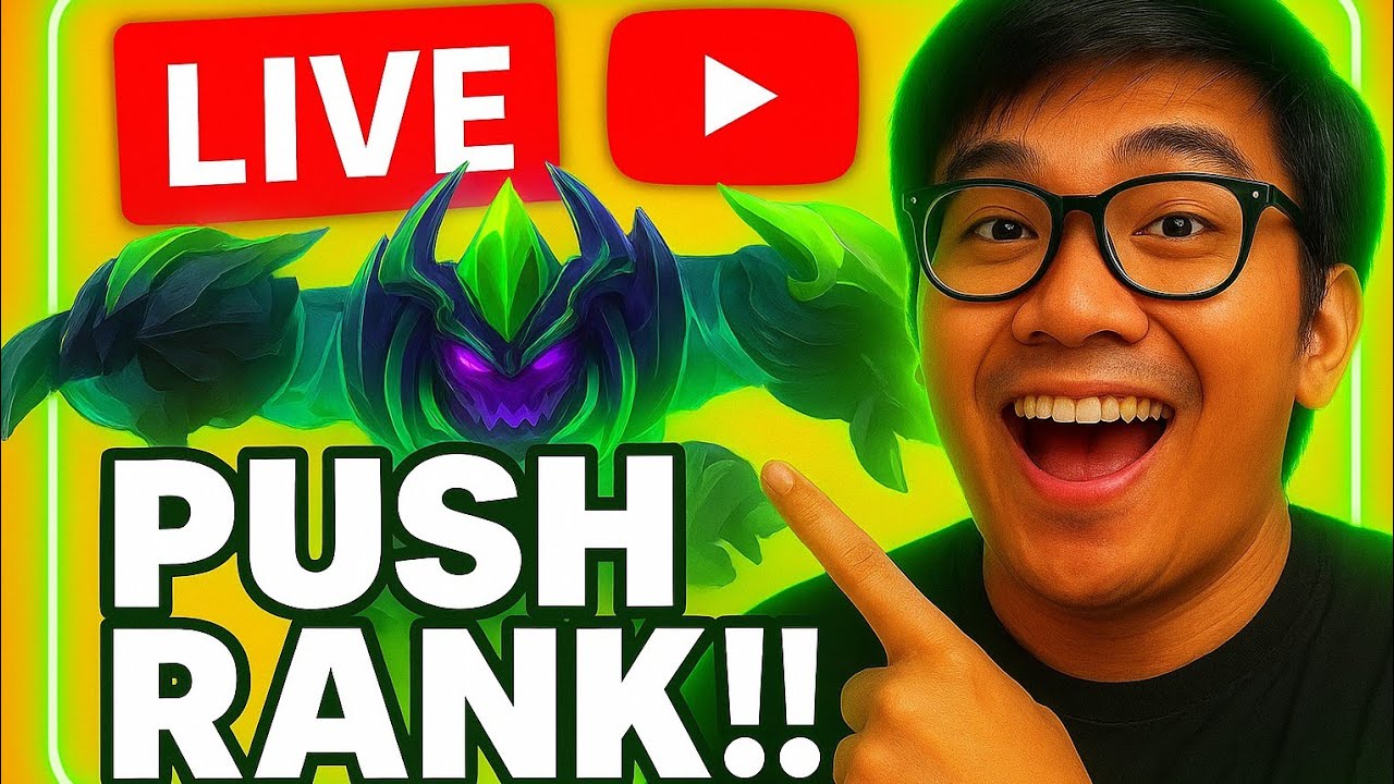 🔴 LIVE PUSH RANK MOBILE LEGENDS