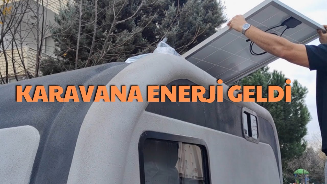 KARAVANDA AKÜ ve GÜNEŞ PANELİ YAPIMI | KARAVAN YAPIMI