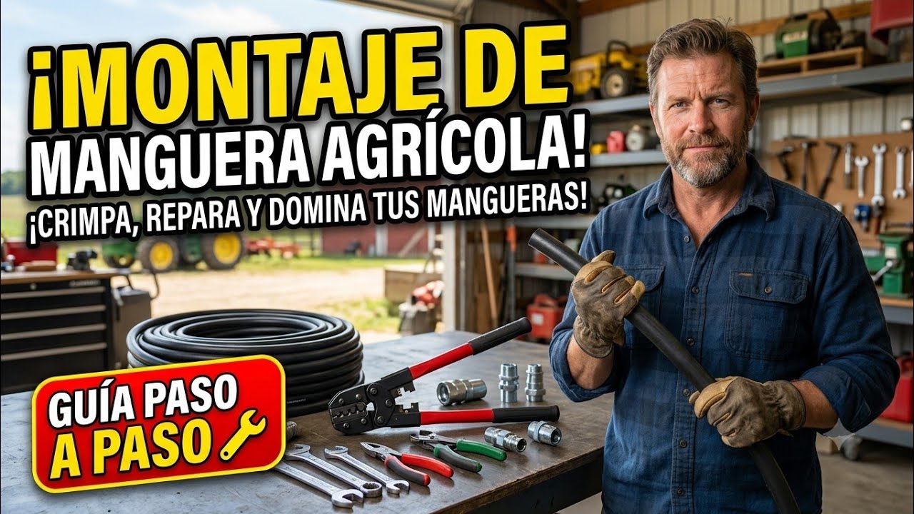 Unión de manguera agrícola, minera, también conocida como de Poliducto, PD-40