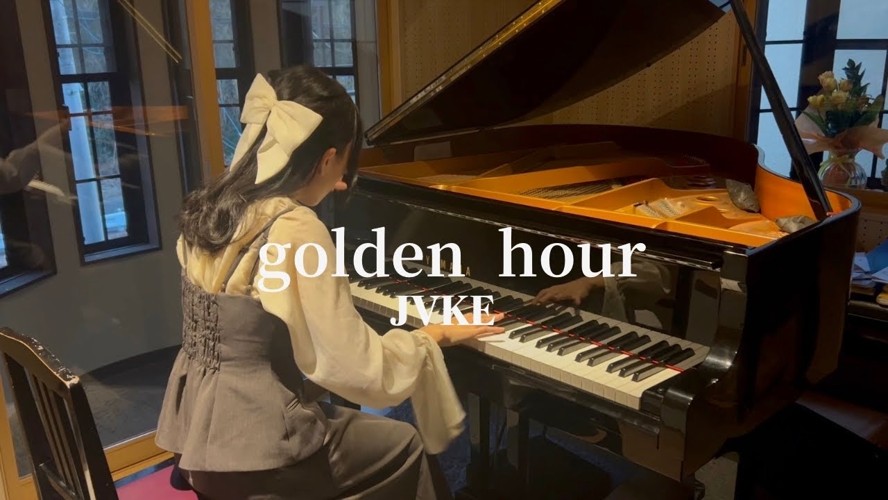 golden hour / JVKE 【Piano Cover】
