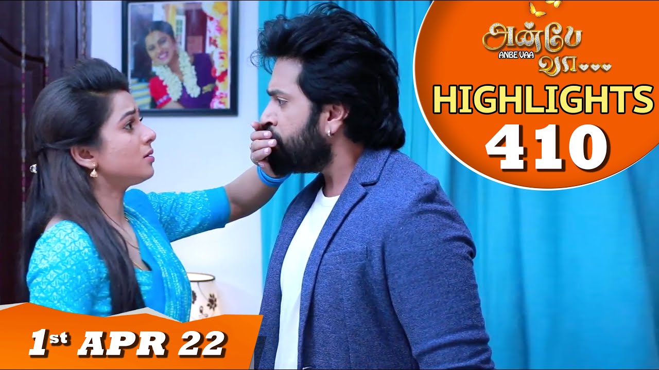 Anbe Vaa Serial | EP 410 Highlights | 1st Apr 2022 | Virat | Delna Davis | Saregama TV Shows Tamil