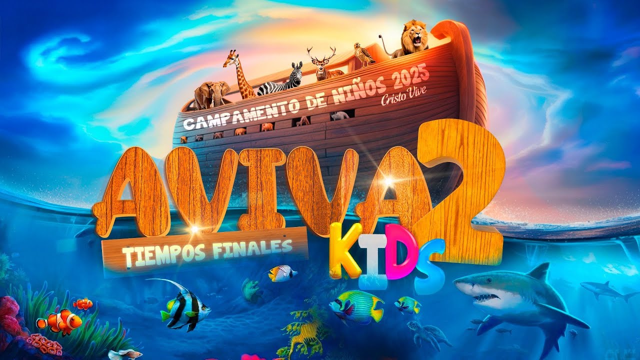 🏕️ 🎈 Campamento de Niños 2025 | 🦁🦒 Aviva2 Kids | Cristo Vive | Día 4