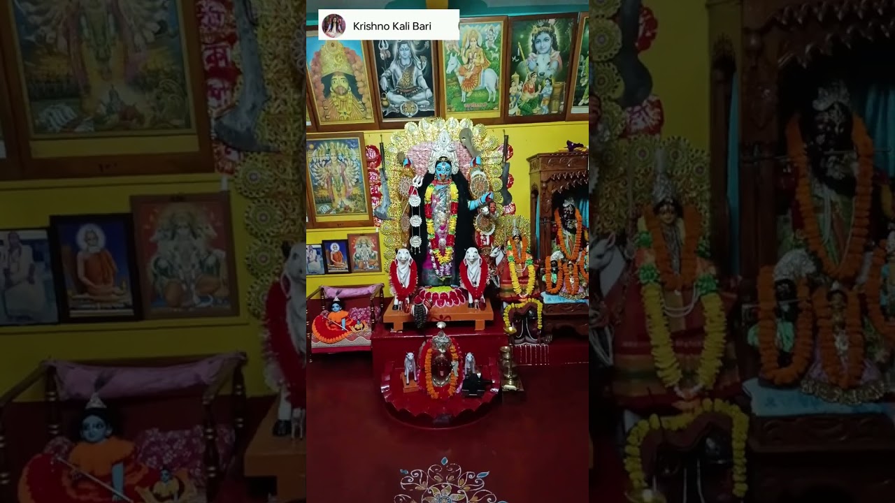 যাদের বাড়িতে মন্দির আছে তারা বলতে পারবে ঠাকুর ঘরেও কতো কাজ🙏🌺