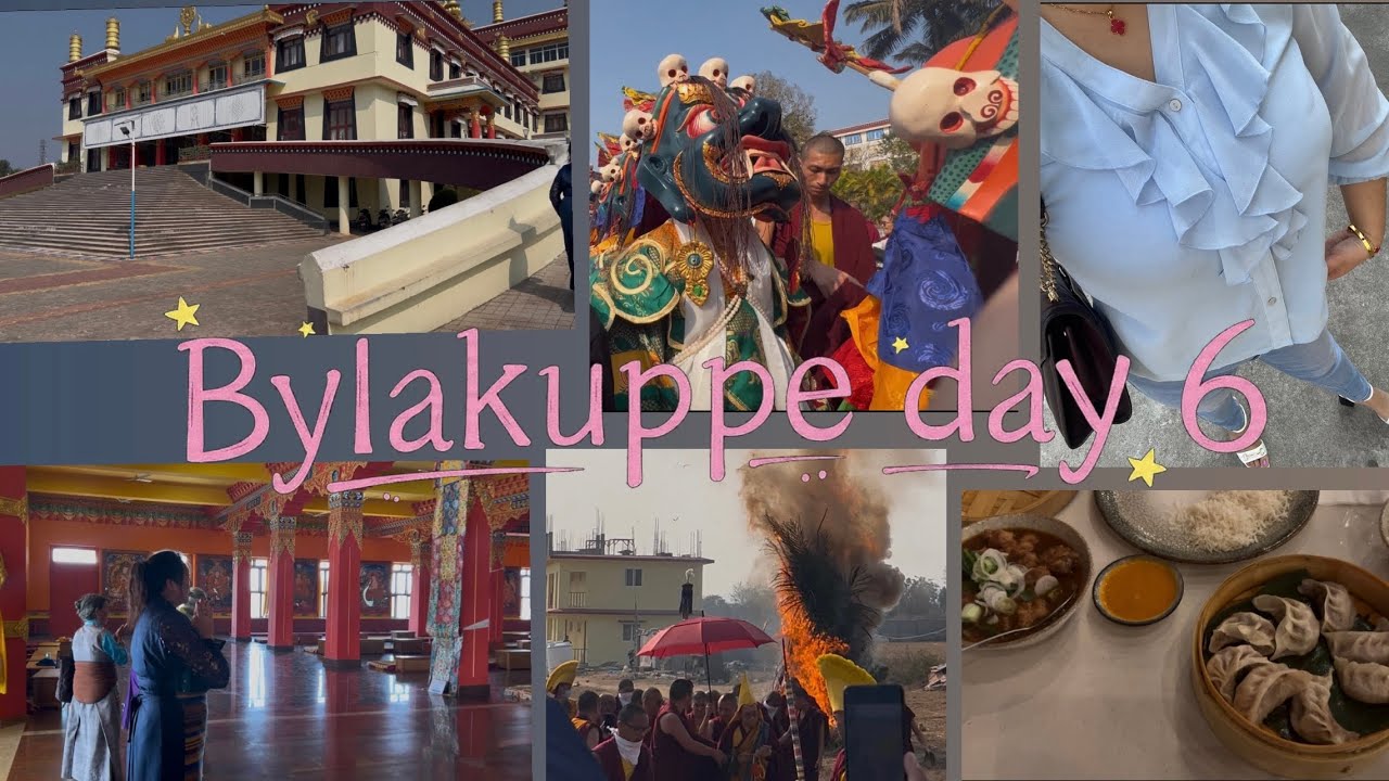 Tashi Lhunpo | Cham Gothur | Bylakuppe | India Vlog day 6