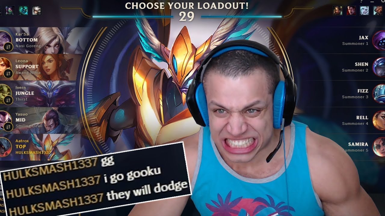 TYLER1: THEY DIDN'T DODGE