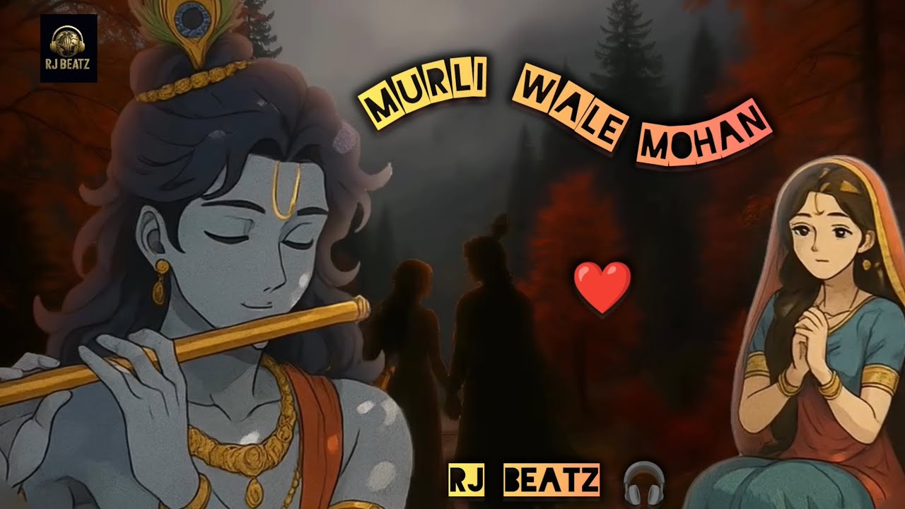 Murli Wale Mohan ❤️ | Radha Krishna Love Bhajan | Lofi Devotional Song | RJ BEATZ
