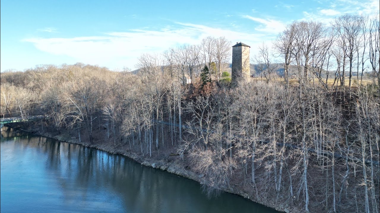 Shot Tower Historic State Park Austinville Virginia Flying the New River