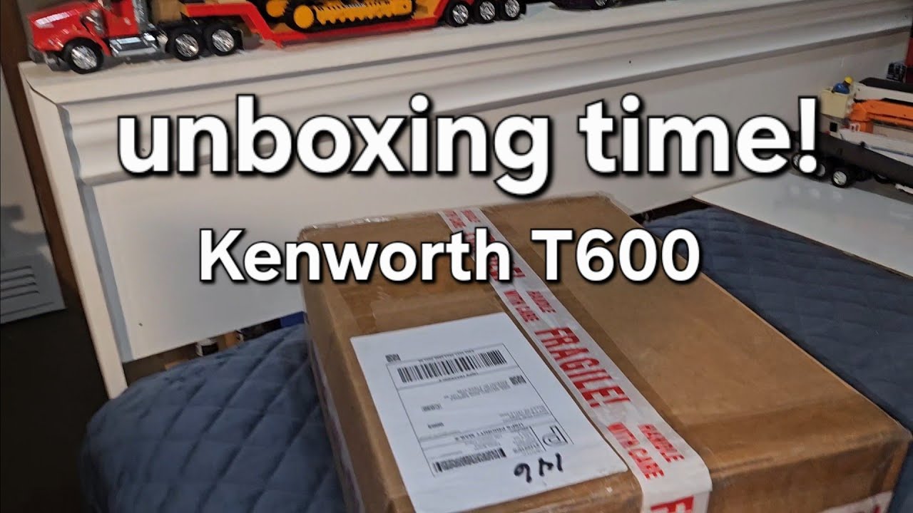 Unboxing time! Kenworth T600, escala 1 32 Franklin Mint