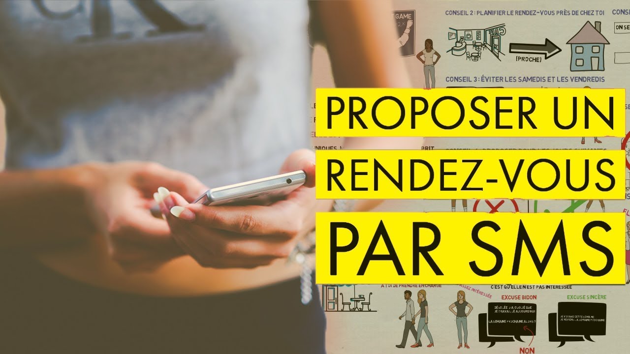 Comment proposer un rendez-vous à une fille par SMS - Comment donner un RDV à une fille par SMS