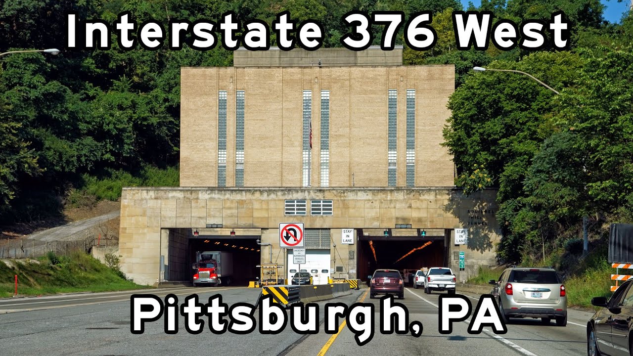 Interstate 376 West - Pittsburgh, Pennsylvania
