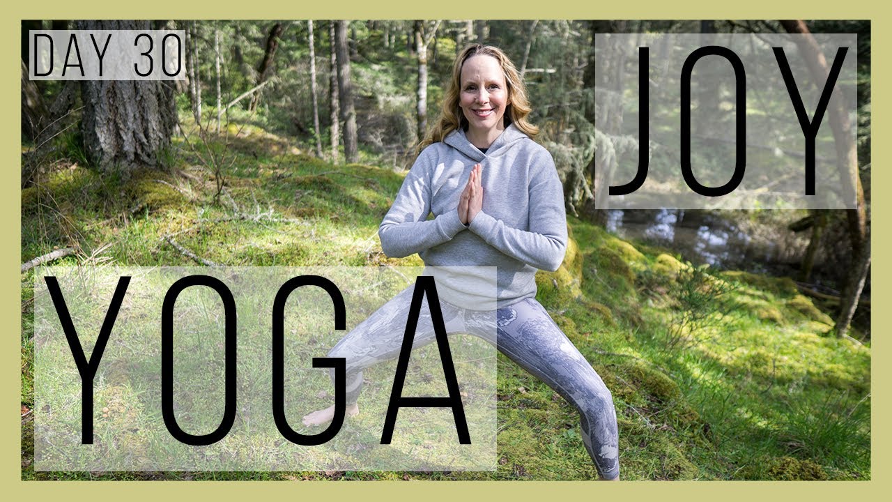 10 min Beginner Yoga for Joy  | 30 Day Beginner Yoga Challenge | Day 30