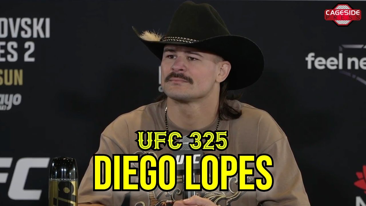 Диего Лопес исправил ошибки, допущенные в первом бою с Волкановски | UFC 325