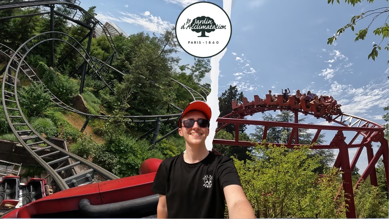 🎢 ☀️Nouveau coaster au JARDIN D'ACCLIMATATION et découverte du parc parisien ! vlog 51
