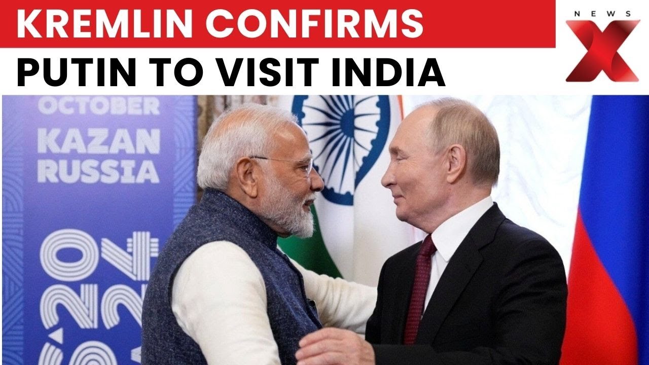 Russian President Vladimir Putin Set to Visit India on December 4-5, Focus on Bilateral Ties | NewsX