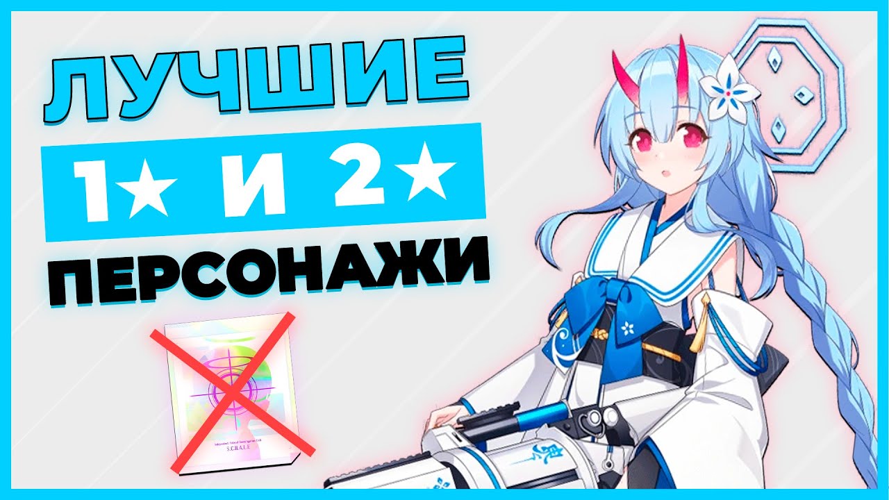 Лучшие начальные персонажи [Blue Archive]