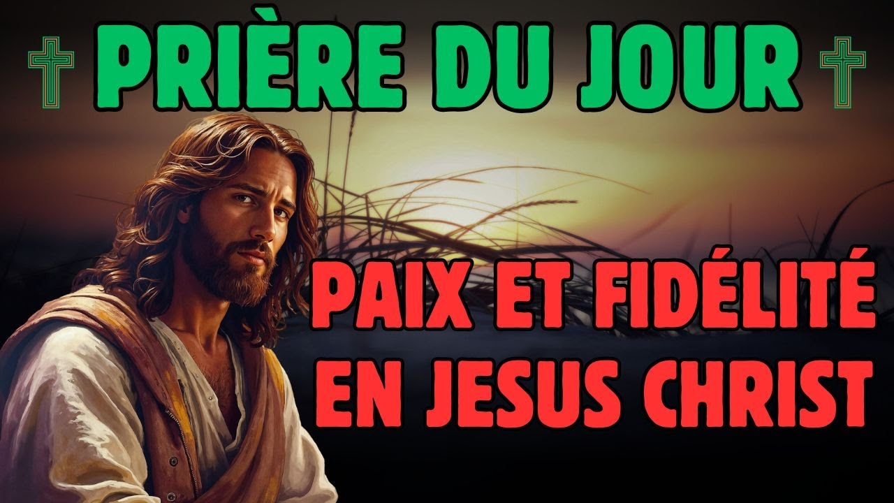 Prière du Jour - Seigneur, Garde Moi Dans Ton Silence et Ta Fidélité