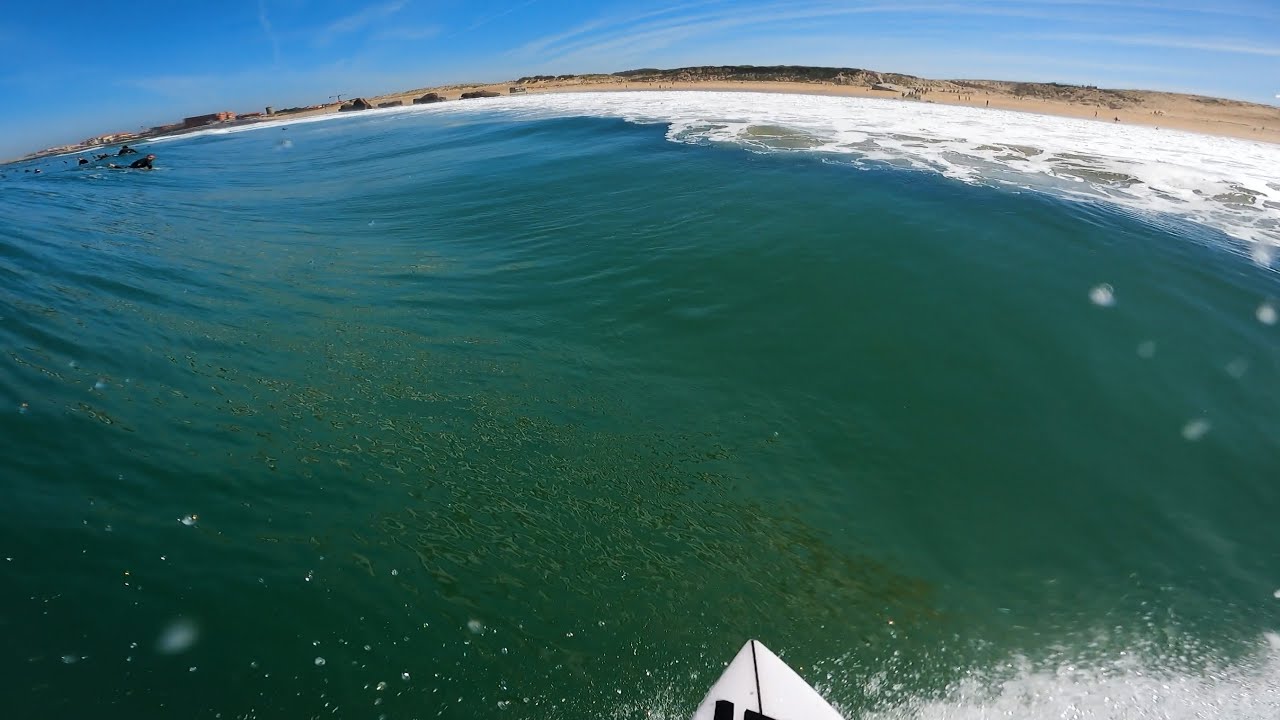 SESSION PARFAITE ET GLASSY DANS LE BROUILLARD À HOSSEGOR 🥶 | RAW POV surf Killian M