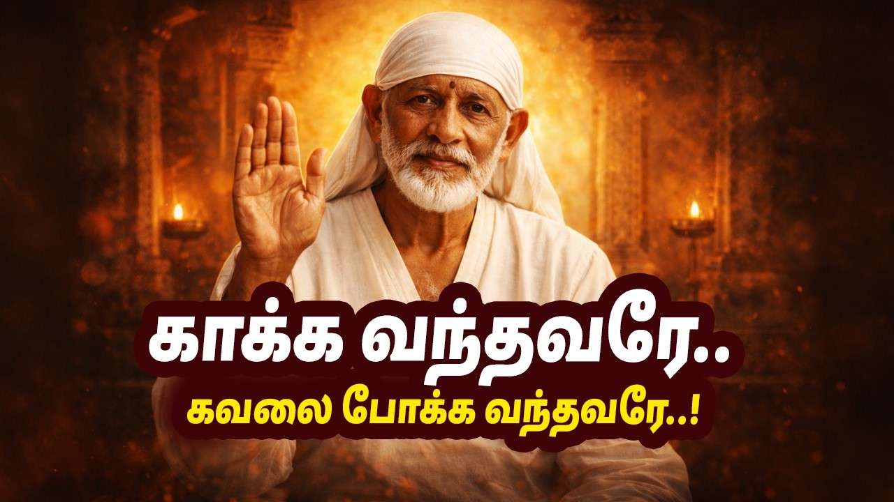 காக்க வந்தவரே! | Sai Baba Devotional Song | Tamil Sai Baba Song | Shirdi Sai Baba Bhakti Song