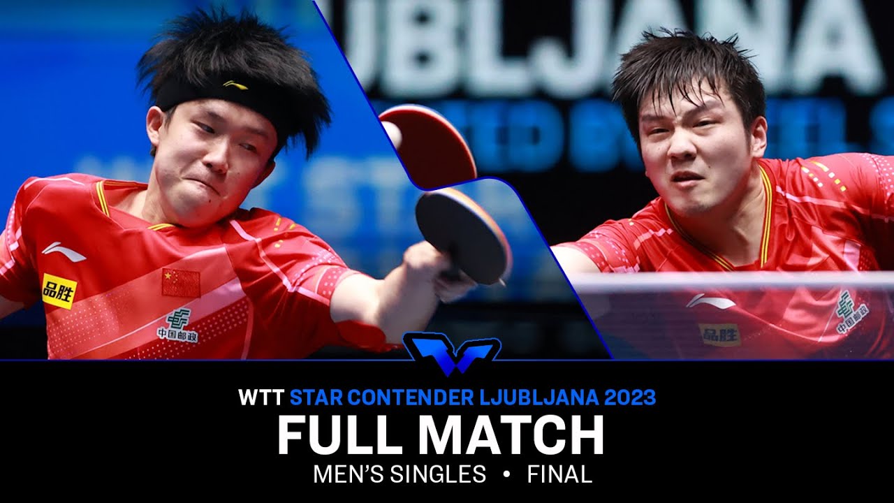 FULL MATCH | WANG Chuqin vs FAN Zhendong | MS F | #WTTLjubljana 2023