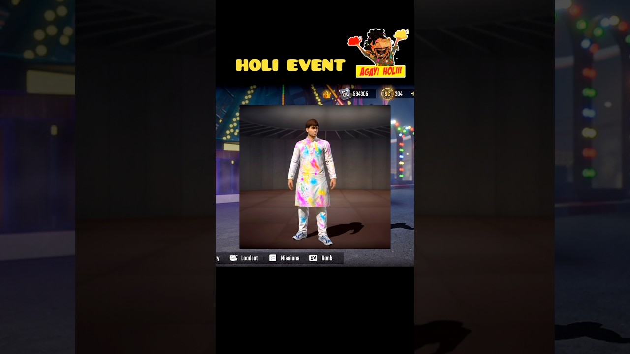 HOLI EVENT IN SCARFALL 2.0 🔥🥰#scarfall #freefire #bgmi #gaming #scarpass #holi #troledit #update #4k