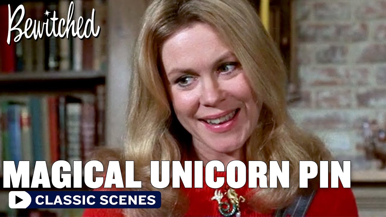Samantha's Magical Unicorn Pin | Bewitched