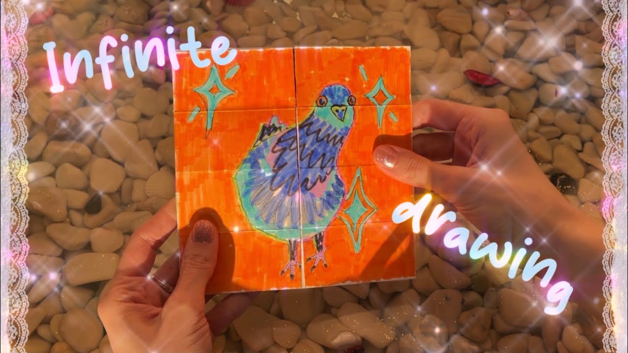 Making an Infinite Drawing and Talking About Life