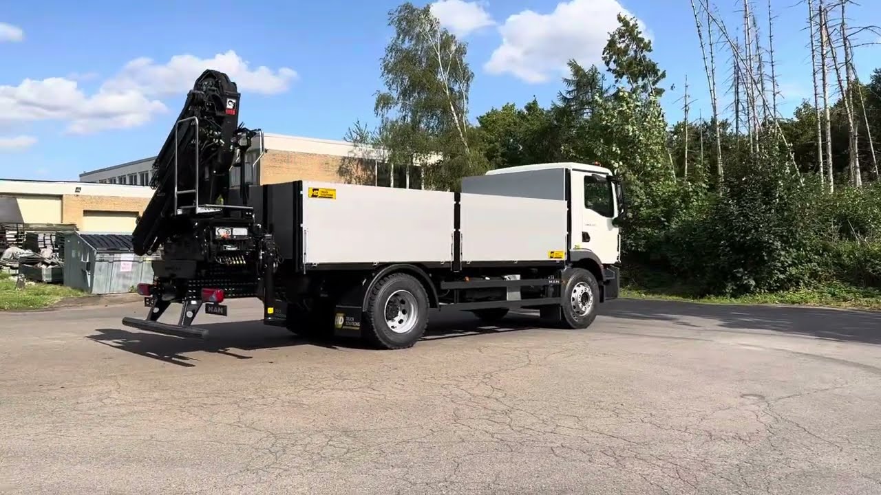 MAN TGM 18.320 4x2 Kran HIAB 138-3 Pritsche HD Truck Solutions Baustoff Kranwagen