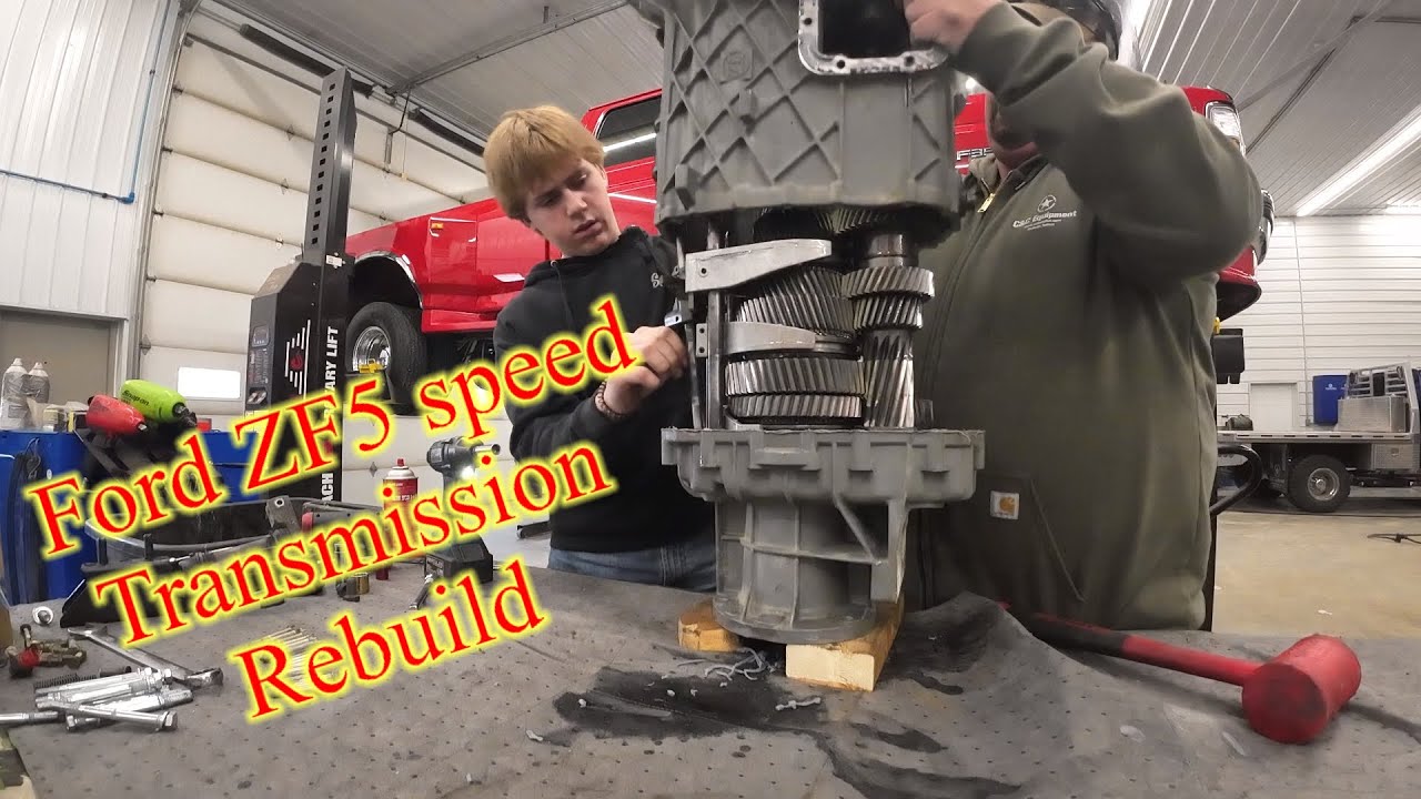 Ford ZF5 Sf-42 transmission shifting problems in Tuckers OBS. Full rebuild with bearings and synchro
