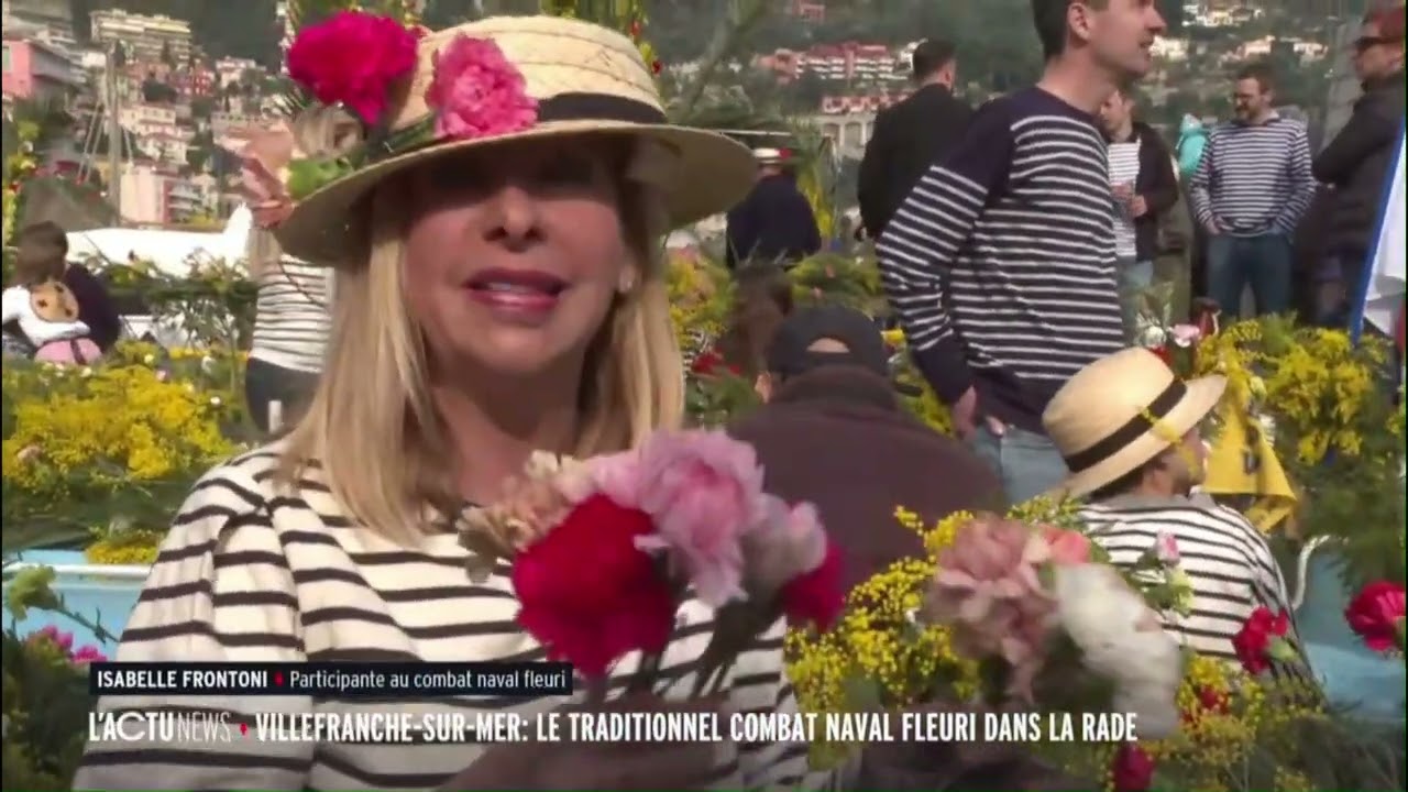 REPORTAGE - LE COMBAT NAVAL FLEURI DE VILLEFRANCHE-SUR-MER