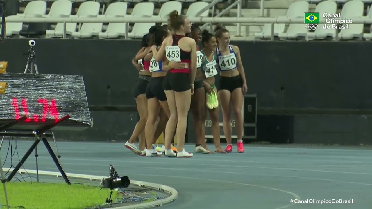 TROFÉU BRASIL DE ATLETISMO 2022 - Vitória Rosa é campeã dos 100m rasos feminino