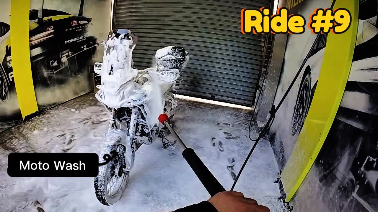 Ride #9 «Πώς να (μην) πλύνεις την Μοτοσυκλέτα σου !»