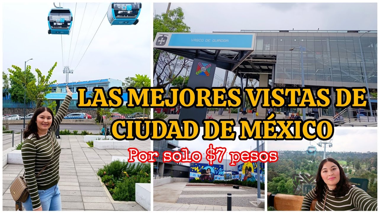CABLEBUS LINEA 3 🚠 CDMX 🇲🇽 Atractivo Turístico de Chapultepec 🌿 