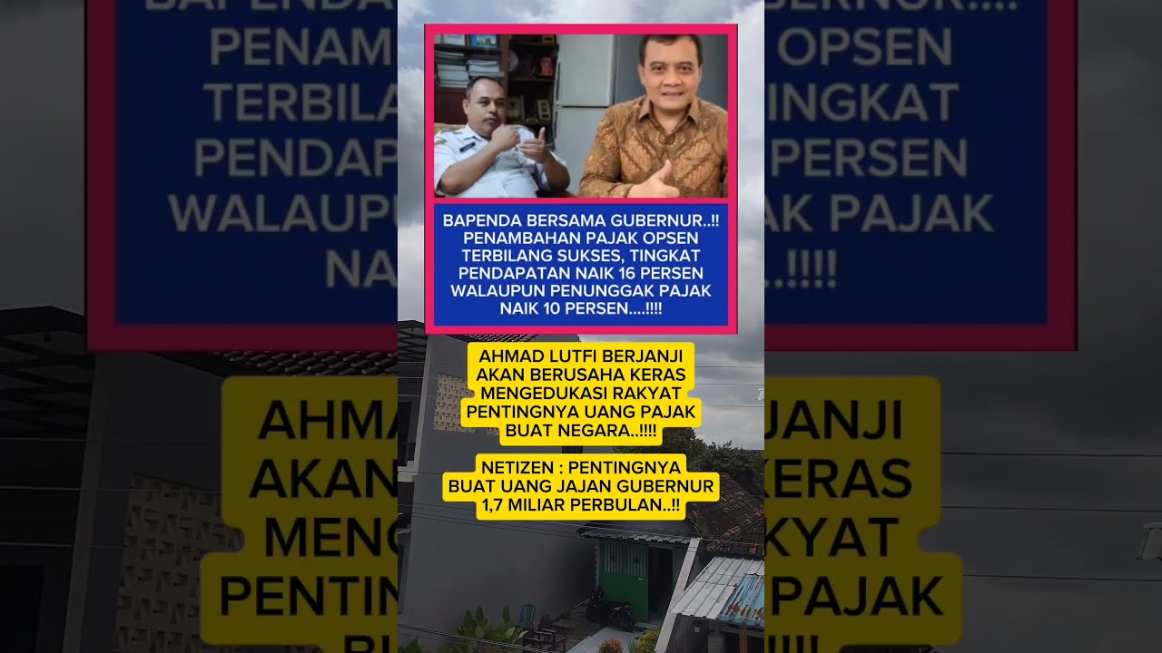 GUBERNUR JATENG MAKIN BRINGAS #viral #beritaterkini #dki #kdmsociety #news #funny #jateng